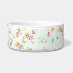 Vintage BlumenRosen zacken schäbige Rose Napf
