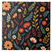 Vintage Blumensammlung Beautiful Popular Collectio Fliese (Vorderseite)