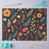 Vintage Blumensammlung Beautiful Popular Collectio Seidenpapier (Basteln)