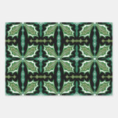 Vintage Blumenschmuck Geschenkpapier Set (Vorderseite 3)