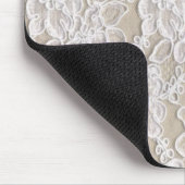 Vintage Blumenspitze Mousepad (Ecke)