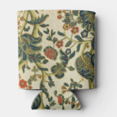 Vintage Blumenstickerei Dosenkühler (Rückseite)