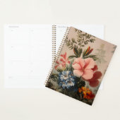 Vintage-Blumenstilleben mit tropischen Blumen Planer (Anzeige)