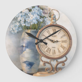 Vintage Blumenuhr Französisches Landhausstil Uhren