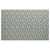 Vintage Blumenzange aus schwarzem Lab Stoff (Fat Quarter (45,7 x 55,9 cm))