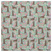 Vintage Blumenzange Stoff (Muster)