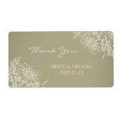 Vintage Blumenzettel (Vorne)