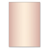 Vintage Blush Platzkarten Tischnummer (Rückseite)