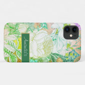 Vintage Blüte Case-Mate iPhone Hülle (Rückseite (Horizontal))