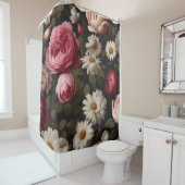 Vintage Blüte: Duschvorhang (Beispiel)