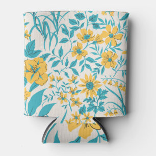 Vintage Blüte: Liberty Motif Nahtlos Dosenkühler