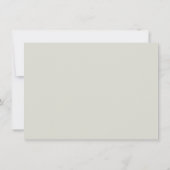 Vintage Blüten Blumenkarte Karte (Rückseite)