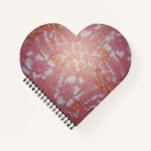 Vintage Blüten Notizblock (Vorderseite)