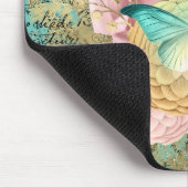 Vintage BlütenBouquet Mousepad (Ecke)