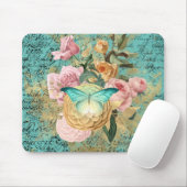 Vintage BlütenBouquet Mousepad (Mit Mouse)