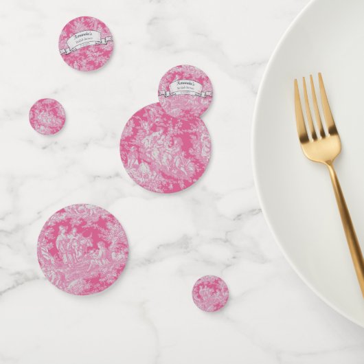 Vintage Blütendusche Konfetti (Gruppe)