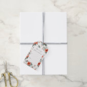 Vintage Blütenfarbe Geschenkanhänger (Mit Garn)