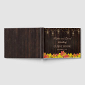 Vintage Blütengoldfolie Gästebuch (Voll)