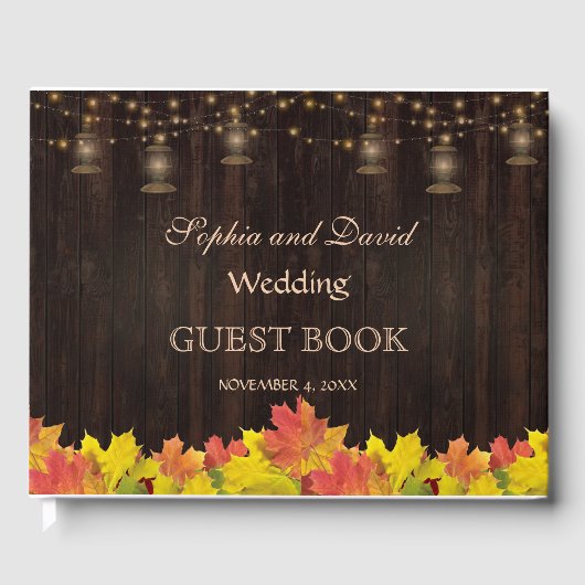 Vintage Blütengoldfolie Gästebuch (Vorderseite)