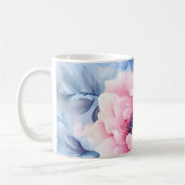 Vintage Blütenpastel Kaffeetasse (Links)