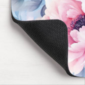 Vintage Blütenpastel Mousepad (Ecke)