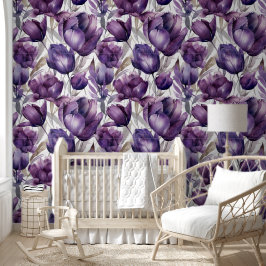 Vintage Blütenperle Tapete