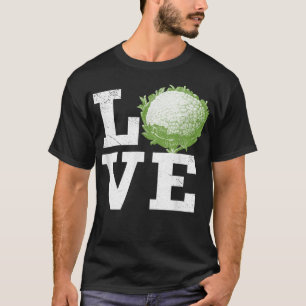 Vintage Blütenpflanze Weiß Gemüsepflanze Lover T-Shirt