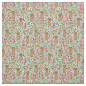 Vintage Blütenpracht Stoff (Muster)