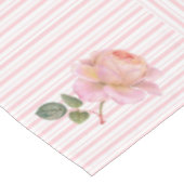 Vintage Blütenpracht, Tischdecken mit Linien und P (Schrägansicht)