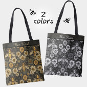 Vintage Blütenpraxis-Phrase Tasche