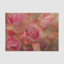 Vintage Blütenrosa Chic Brown Sepia Textur