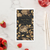 Vintage Blütensafari Serviette (Beispiel)