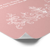 Vintage Blütenspülung Ratet Sweet Mess Poster (Ecke)