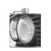 Vintage BMW-Scheinwerfer Flachmann (Vorderseite)