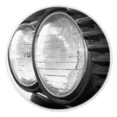 Vintage BMW-Scheinwerfer Keramikknauf (Vorderseite)