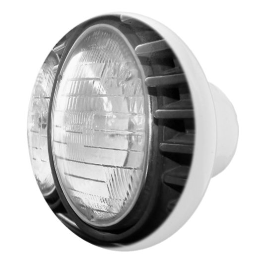 Vintage BMW-Scheinwerfer Keramikknauf (Rechts)