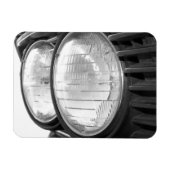 Vintage BMW-Scheinwerfer Magnet (Horizontal)