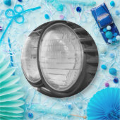 Vintage BMW-Scheinwerfer Pappteller (Party)