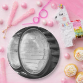 Vintage BMW-Scheinwerfer Pappteller (Party)