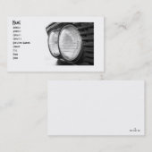 Vintage BMW-Scheinwerfergeschäftskarte Visitenkarte (Vorne/Hinten)