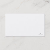 Vintage BMW-Scheinwerfergeschäftskarte Visitenkarte (Rückseite)