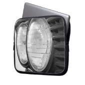 Vintage BMW-Scheinwerferlaptophülse Laptopschutzhülle (Vorderseite Links)