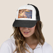 Vintage Boardwalk Scene, Long Beach, California Truckerkappe (Beispiel)