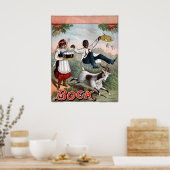 Vintage Bockbier-Werbung Poster (Küche)