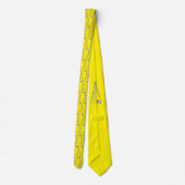 Vintage Bodenbeobachter-Surveyors-Tool Neck Tie Krawatte (Rückseite)