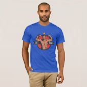 Vintage-Bodybuilder EST 1988 T-Shirt (Vorne ganz)