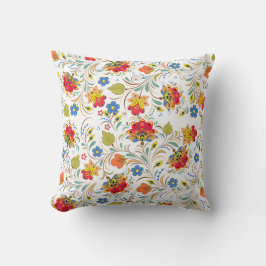 Vintage Bohemian Floral Tapestry Pattern Throw Pil Kissen