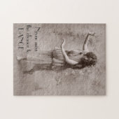 Vintage Bohemische Frau Puzzle (Horizontal)