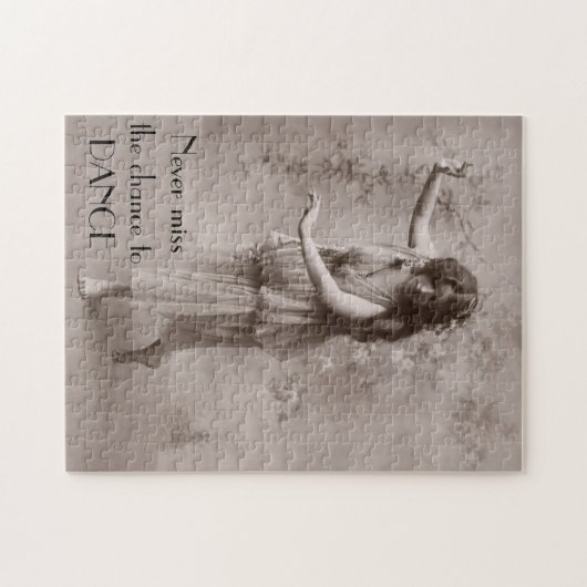 Vintage Bohemische Frau Puzzle (Horizontal)