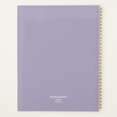 Vintage Bohemische Göttin Neon 2024 Tagesplaner Planer (Rückseite)